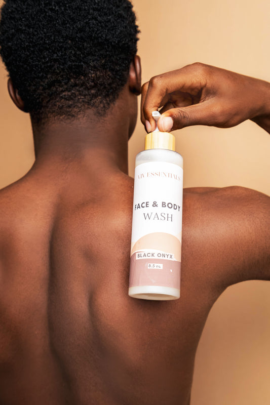 Men: Face and body wash